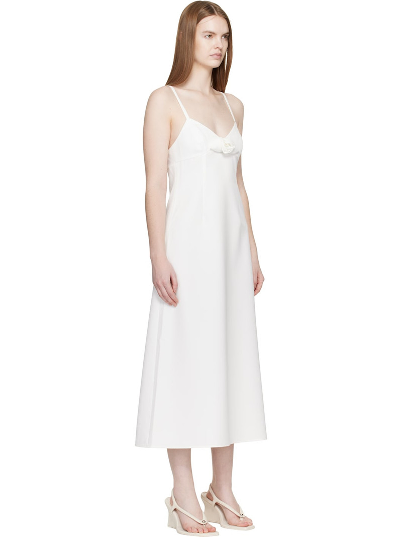 White Pilton Midi Dress 2
