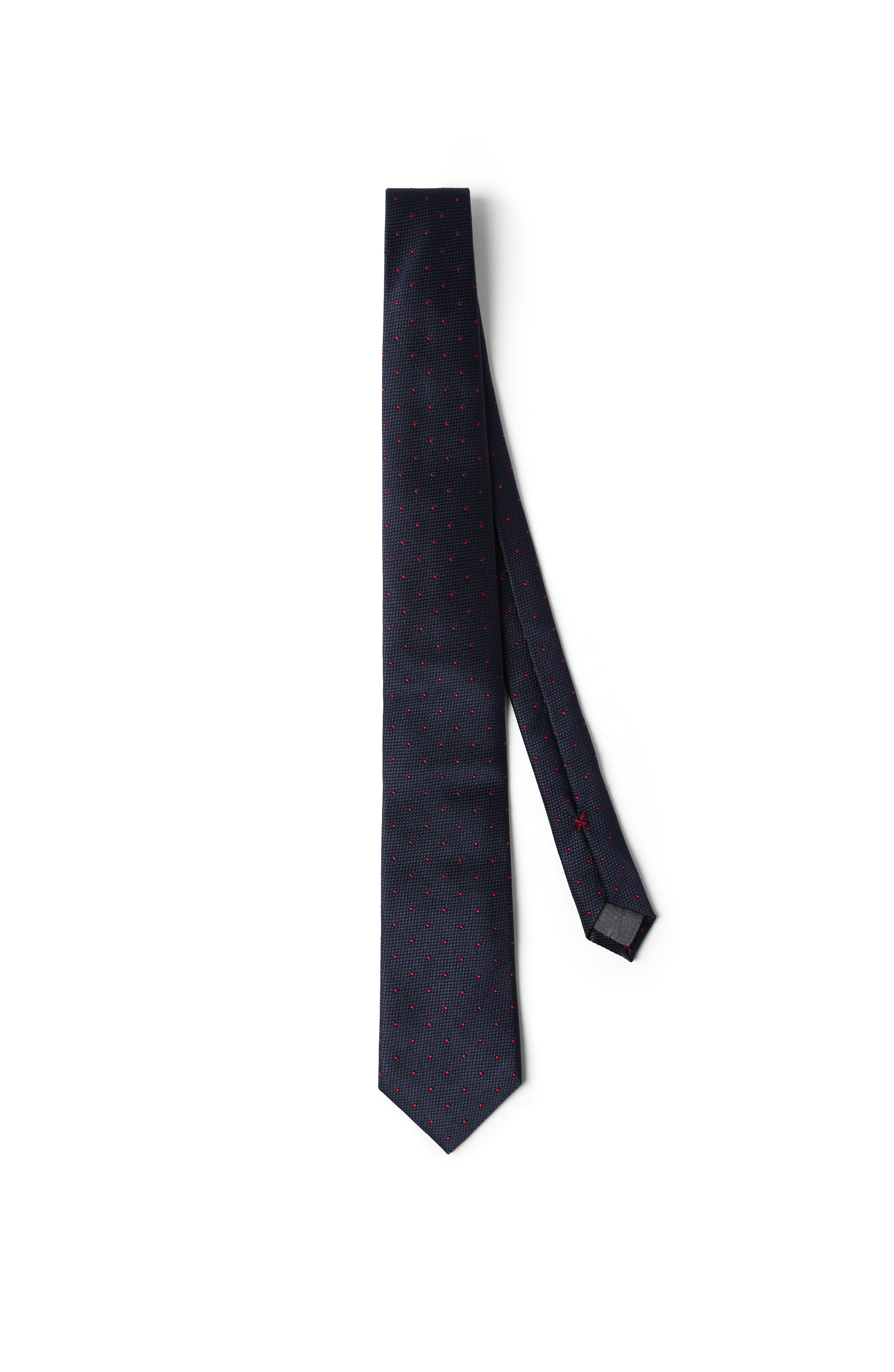 Brunello Cucinelli Spotted silk tie in Blue at Nordstrom - 1