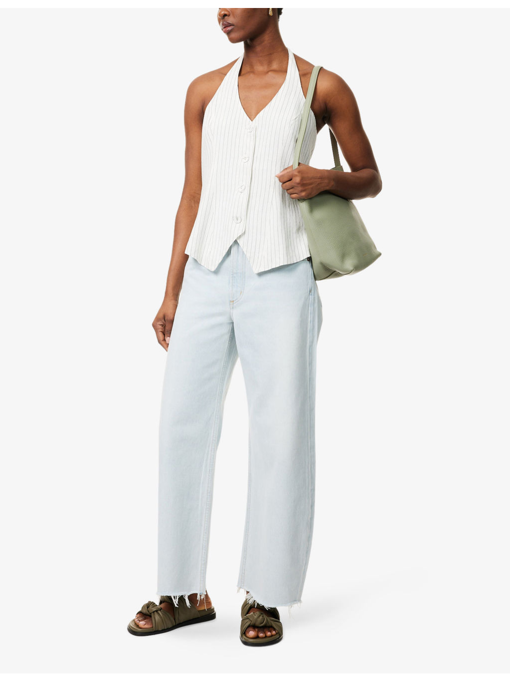 Low Curve Fray-Hem Denim Jeans - 2