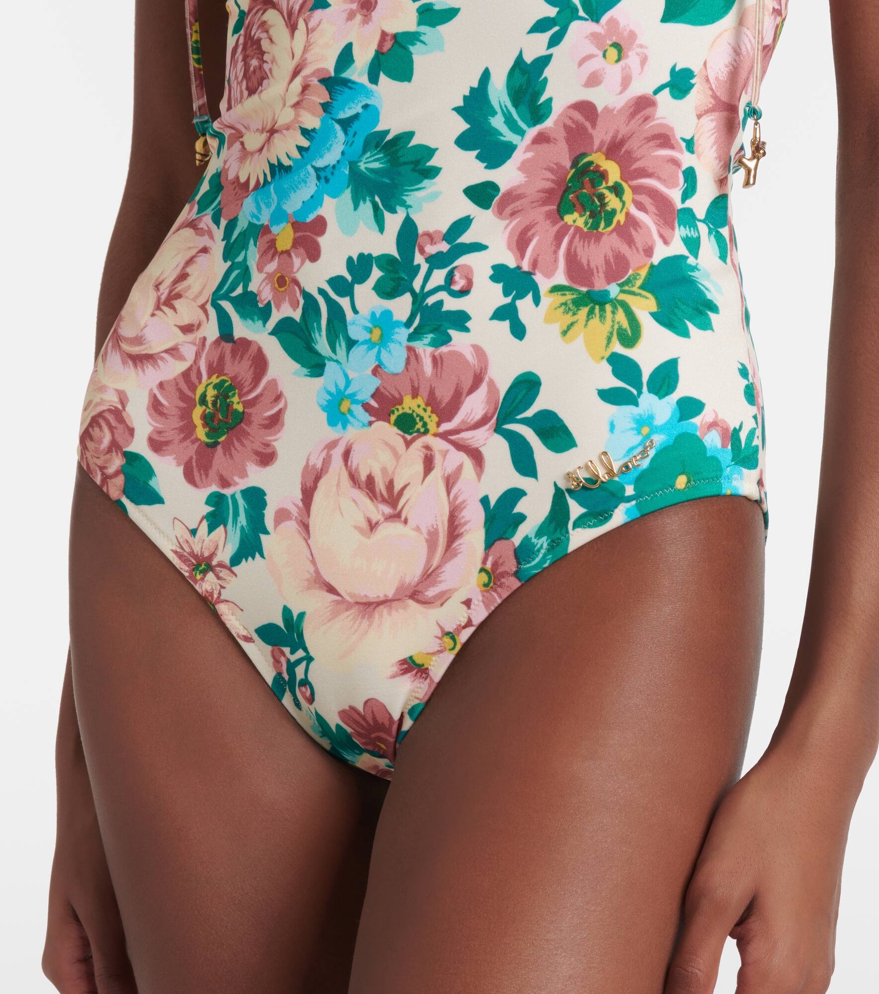 Floral swimsuit - 5
