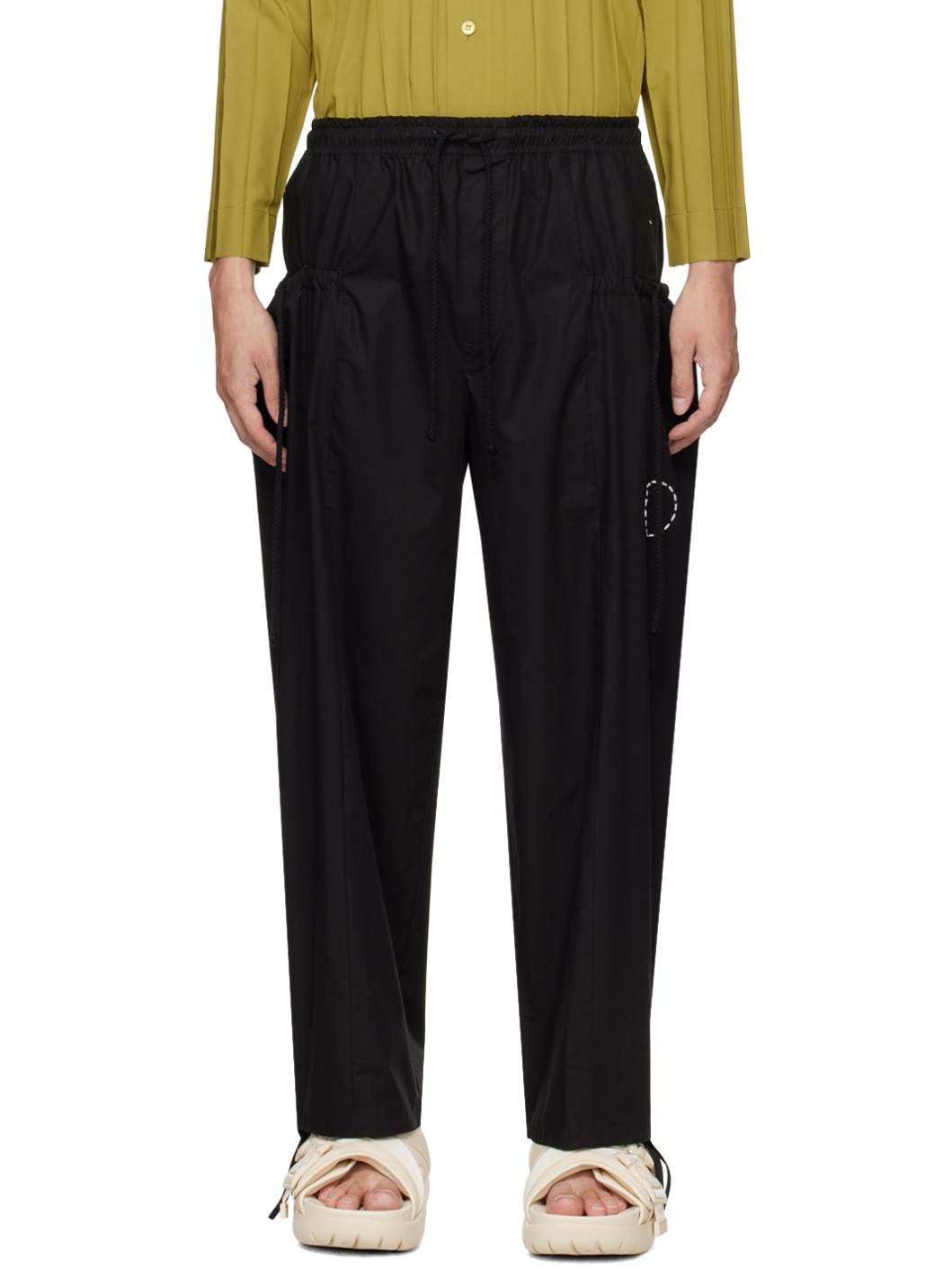 Black Circle Trousers - 1