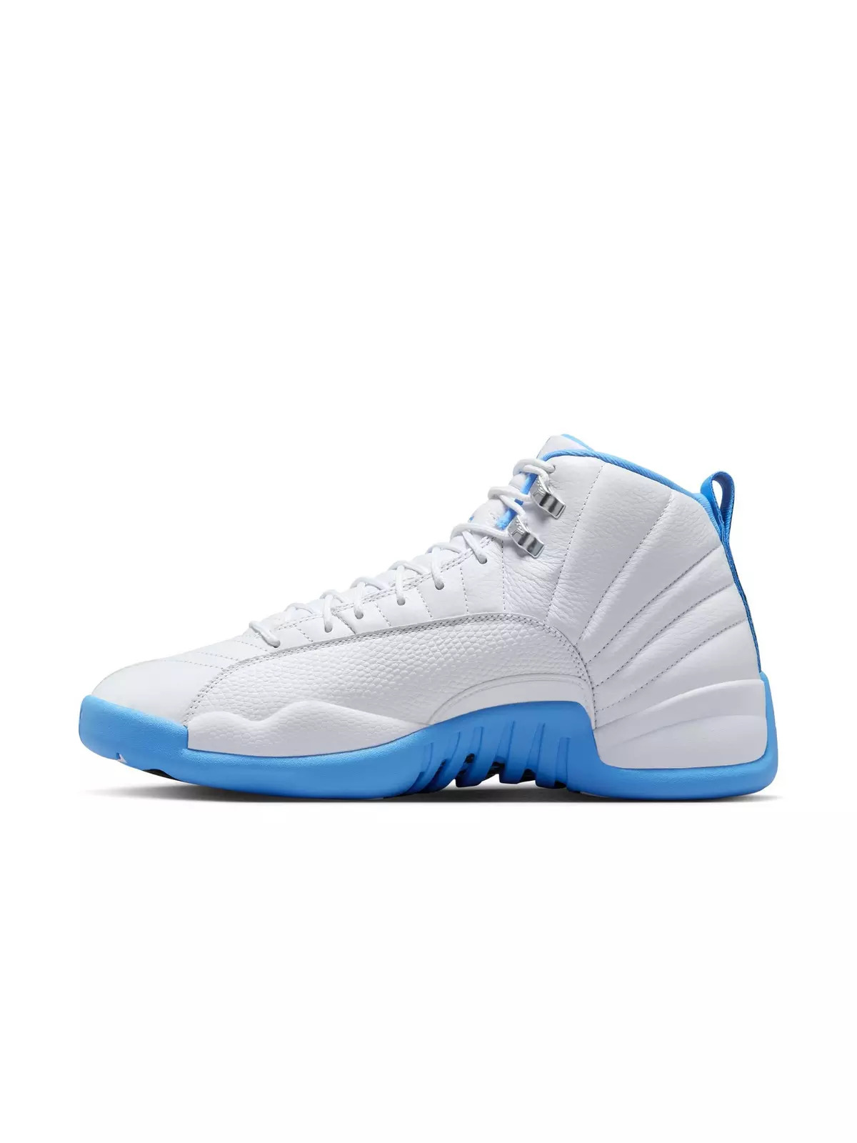 12 Retro "White and University Blue" Men's Shoe - 7