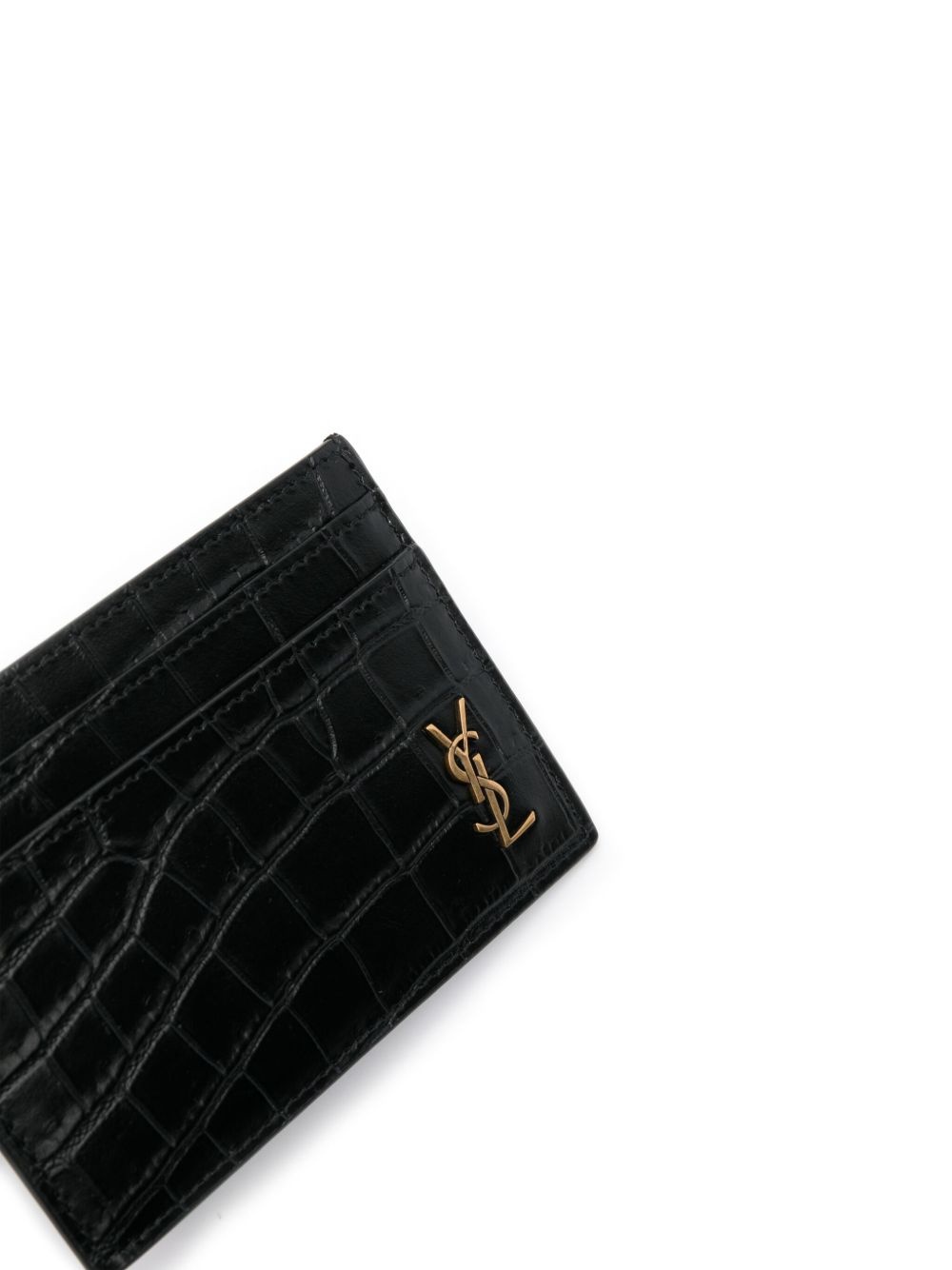 Monogram embossed card holder - 3