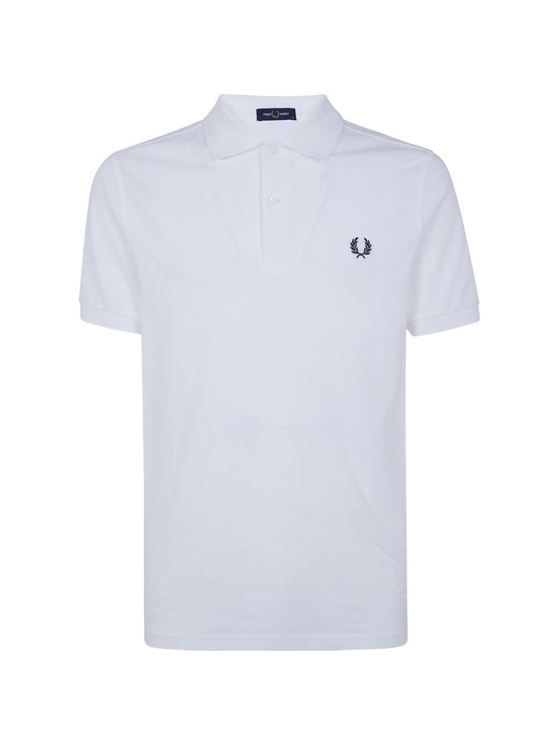 logo-embroidered polo shirt 1