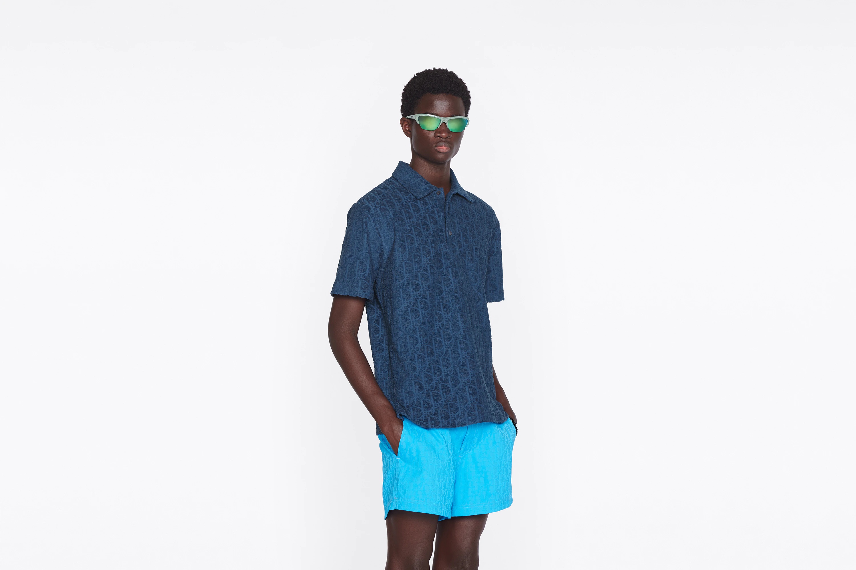 Oversized Dior Oblique Polo Shirt - 5