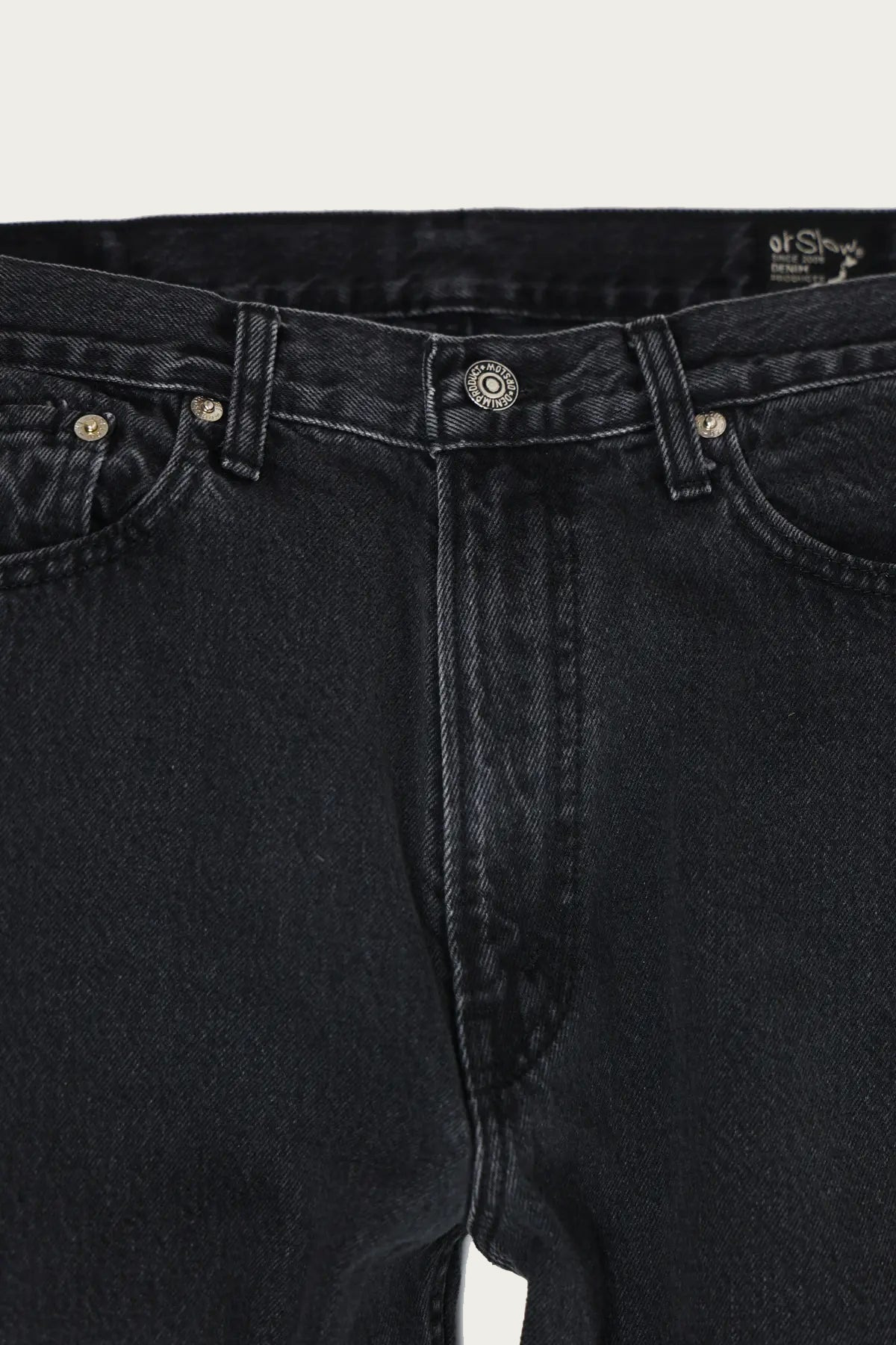 101 Dad's Fit Denim - Black Denim Stone - 5