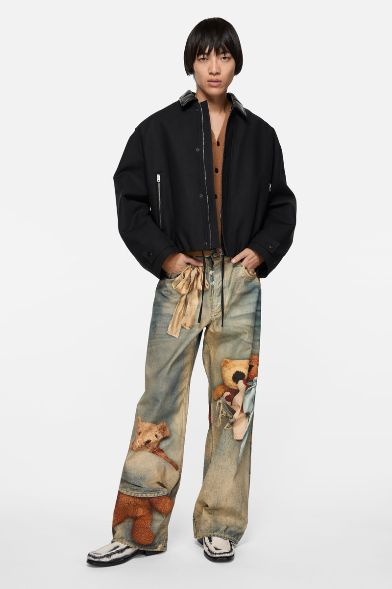 Acne Studios Twill bomber jacket - Black outlook
