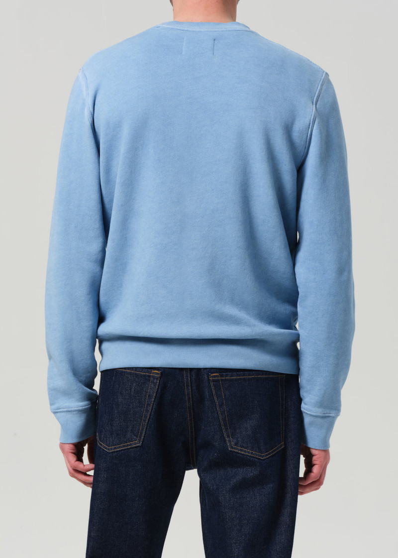 Vintage Crewneck Sweatshirt In Light Indigo 3