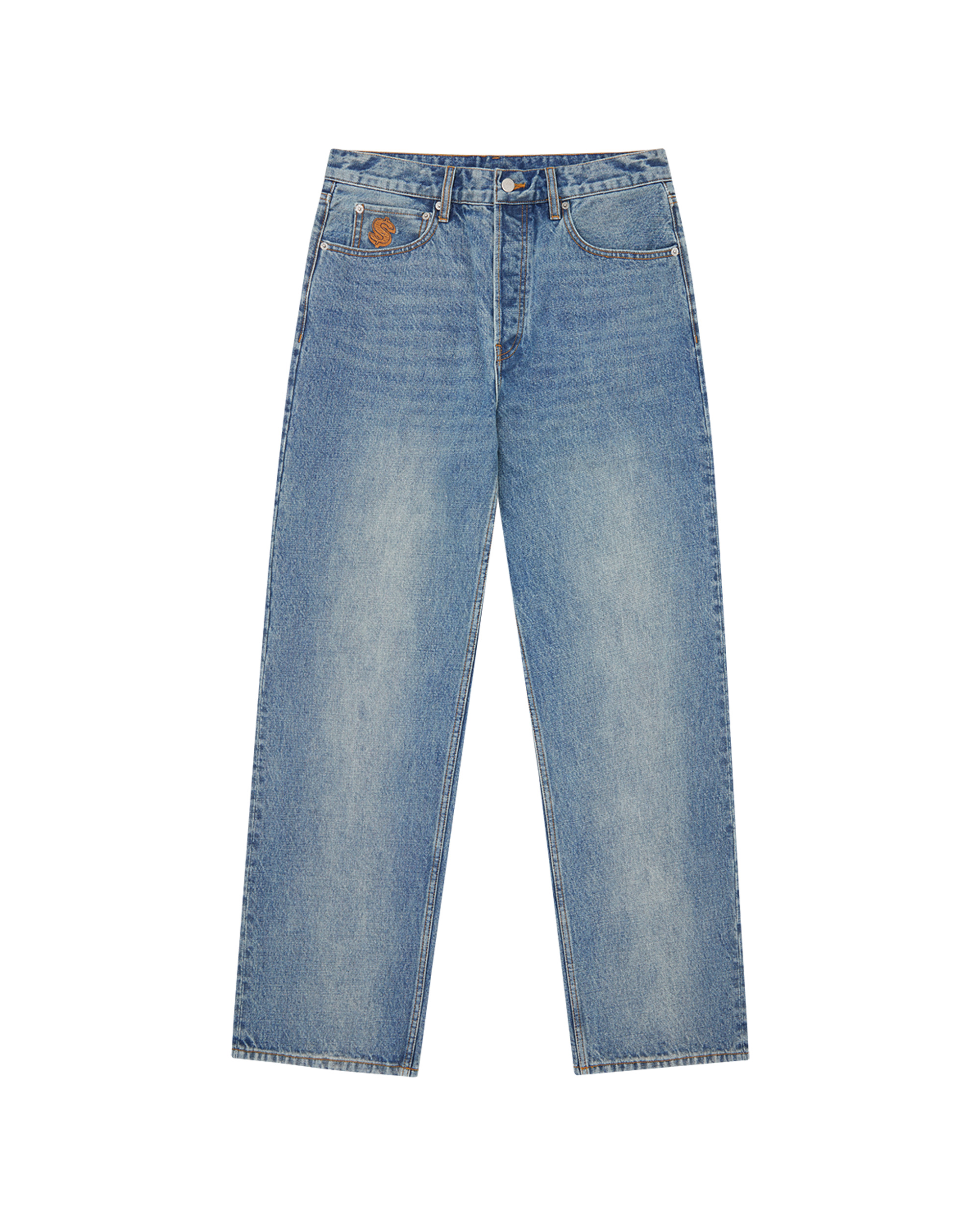 ASTRO WIDE LEG DENIM PANT - 1