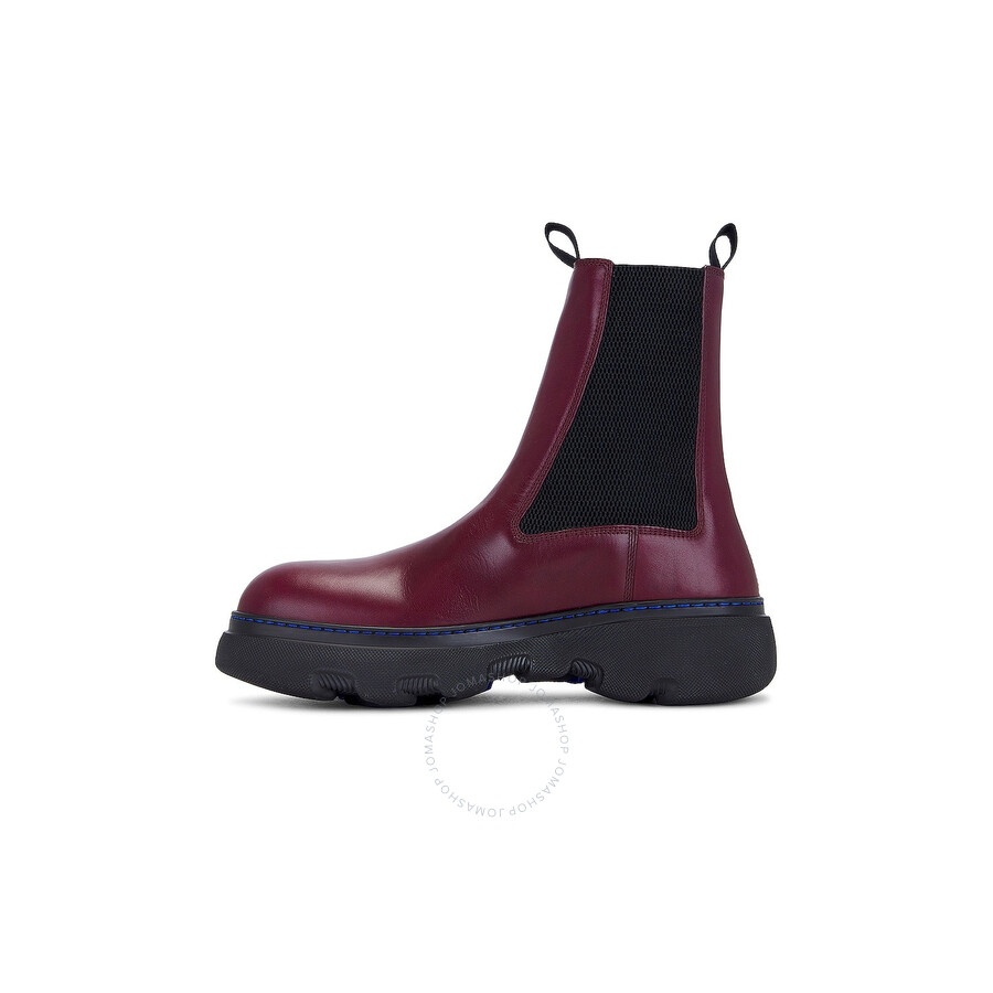 Burberry Creeper Leather Chelsea Boots - 3