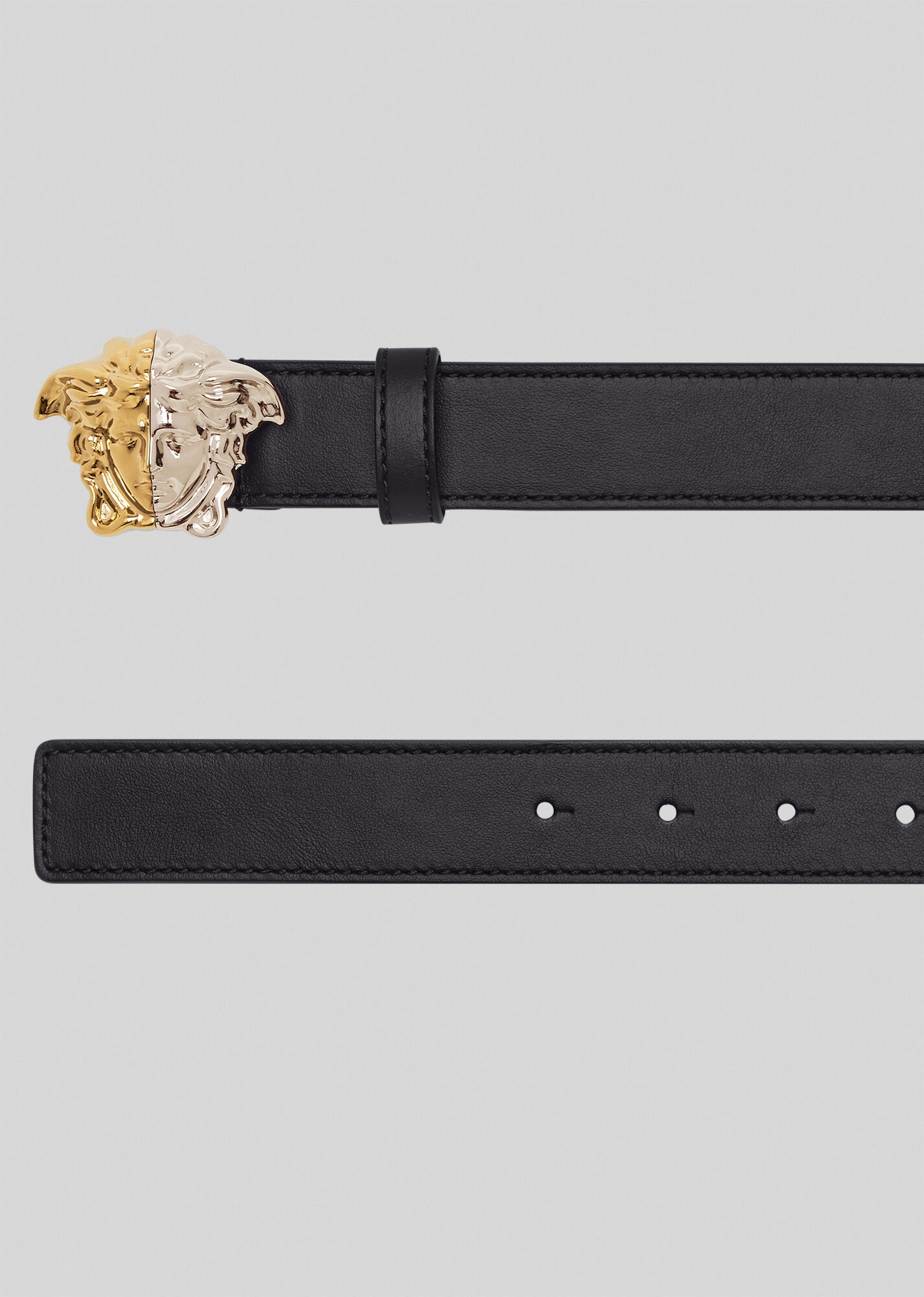 Palazzo Demi Leather Thin Belt - 3