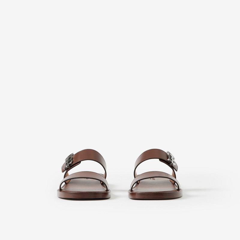 Burberry Monogram Motif Leather Sandals outlook
