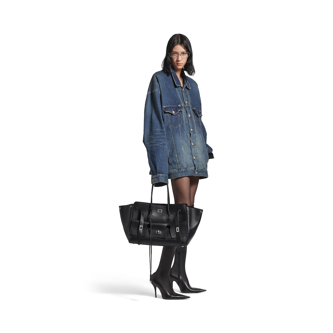Bel Air Medium Carry All Bag in Black - 7