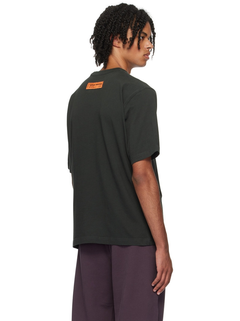 Black Censored Heron T-Shirt 3