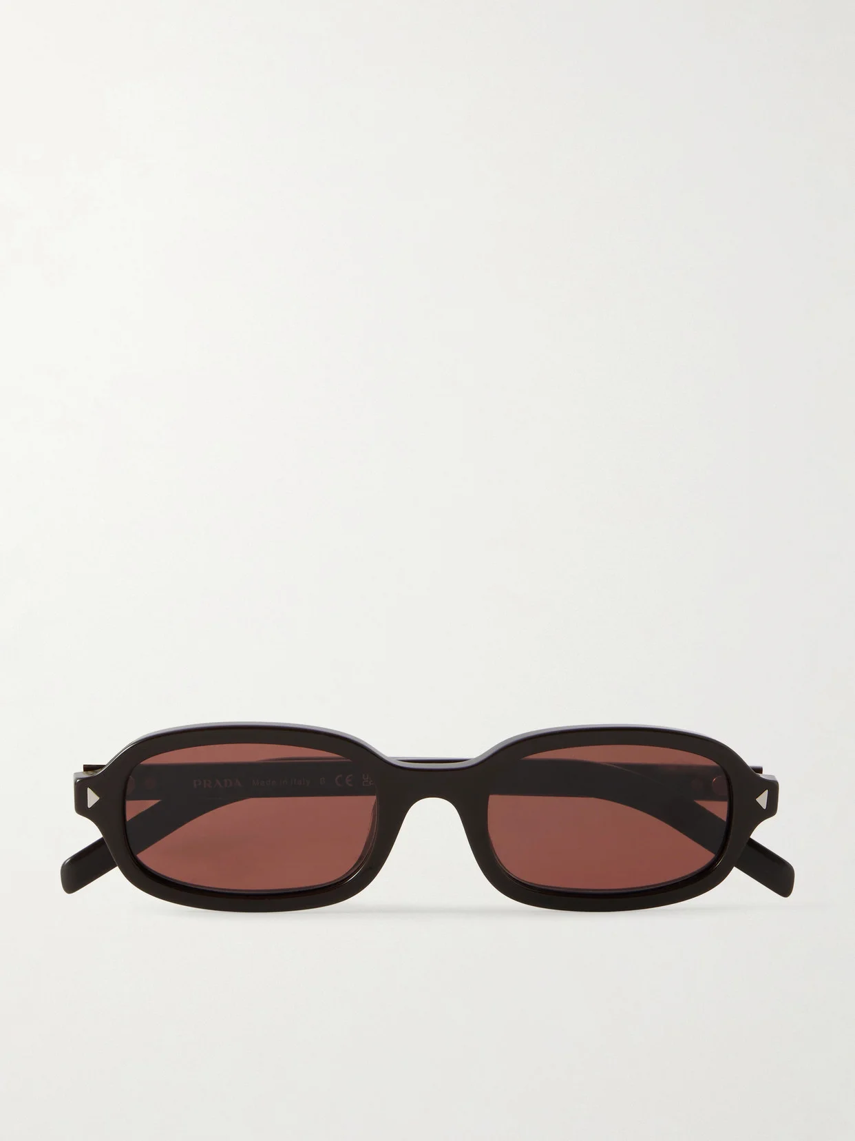Rectangular-frame Acetate Sunglasses - 1