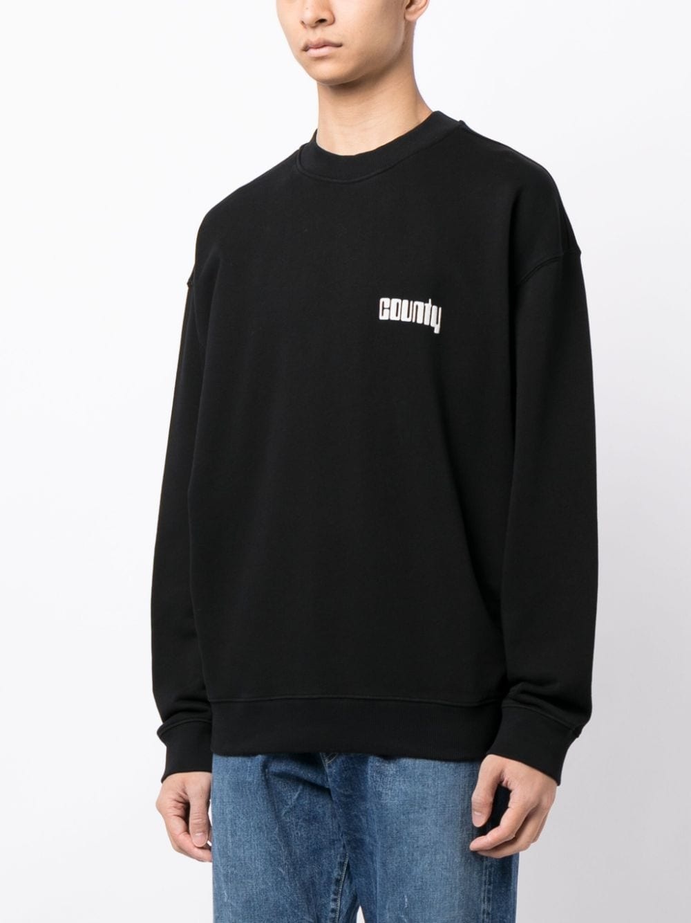 logo-print sweatshirt - 4