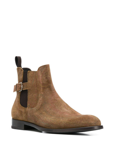 Etro buckle-embellished chelsea boots outlook