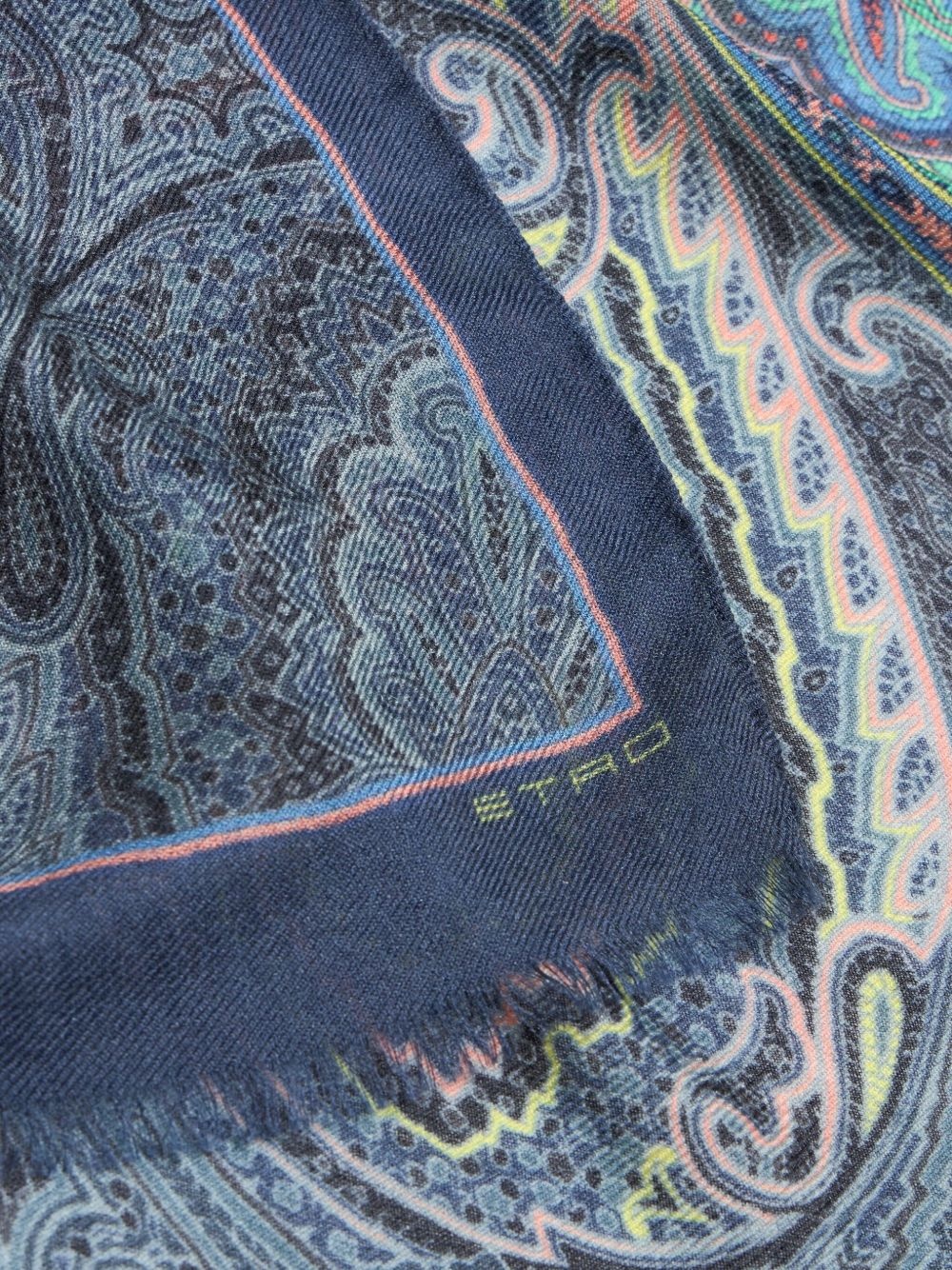paisley-print scarf - 2