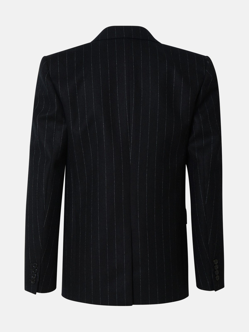 SAINT LAURENT BLACK WOOL BLAZER outlook