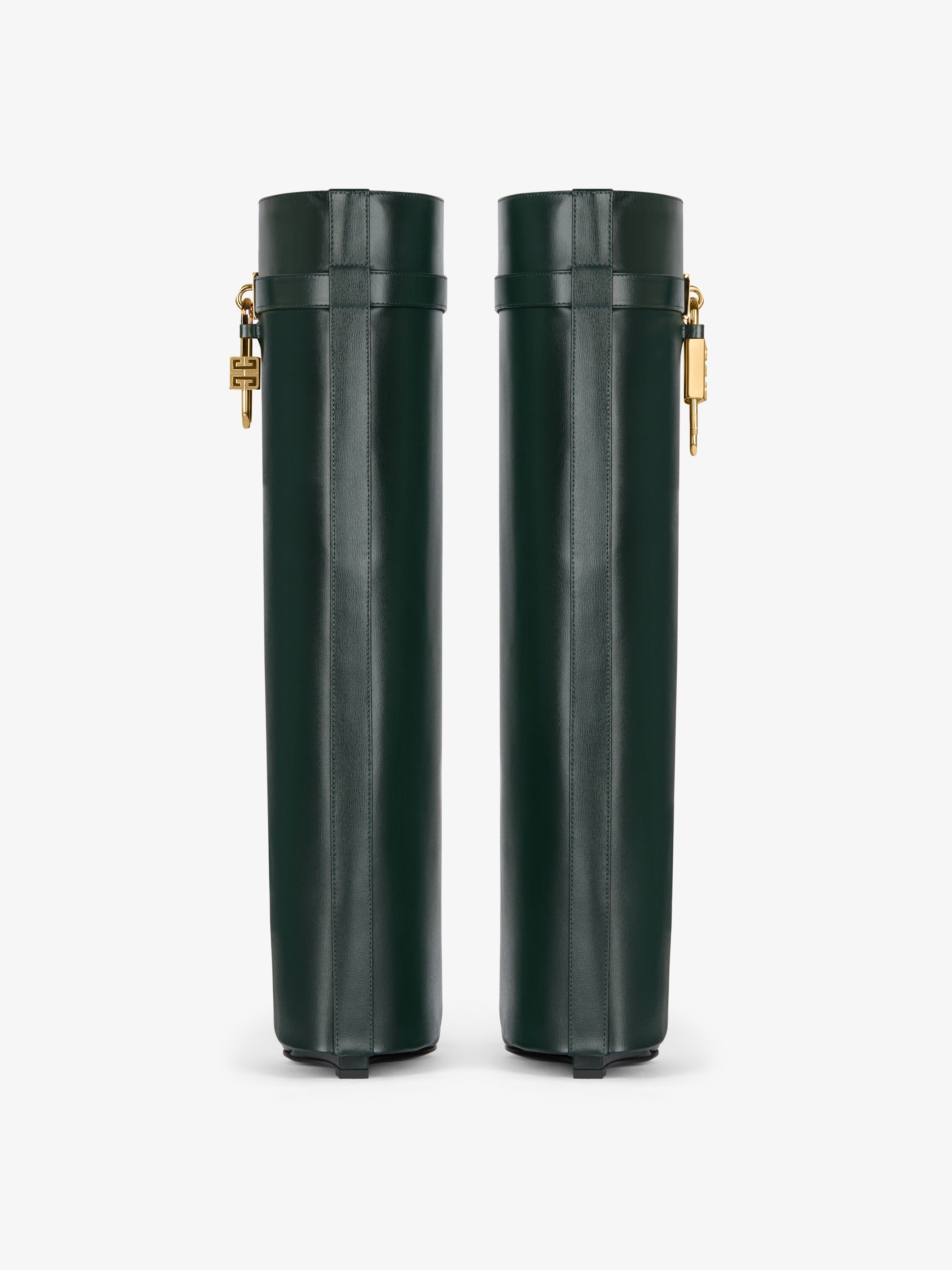 SHARK LOCK BOOTS IN LEATHER - 6
