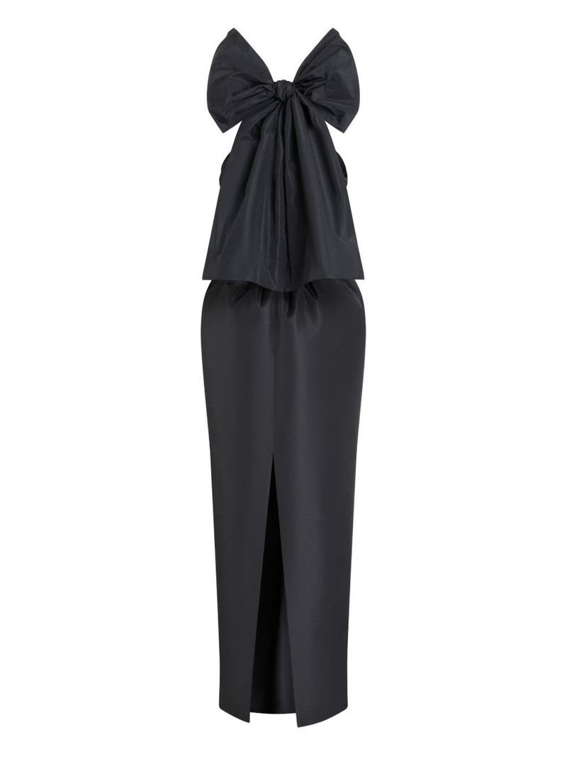 PATOU Recycled faille dress outlook