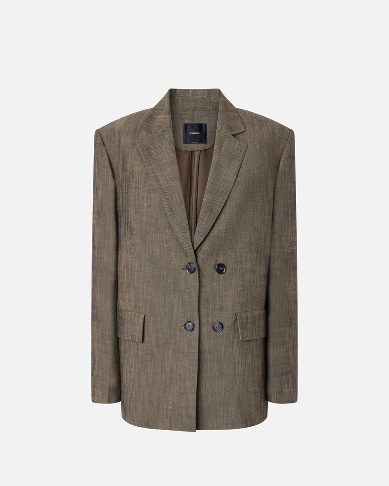 CANVAS BLAZER JACKET WITH BUTTONS 1