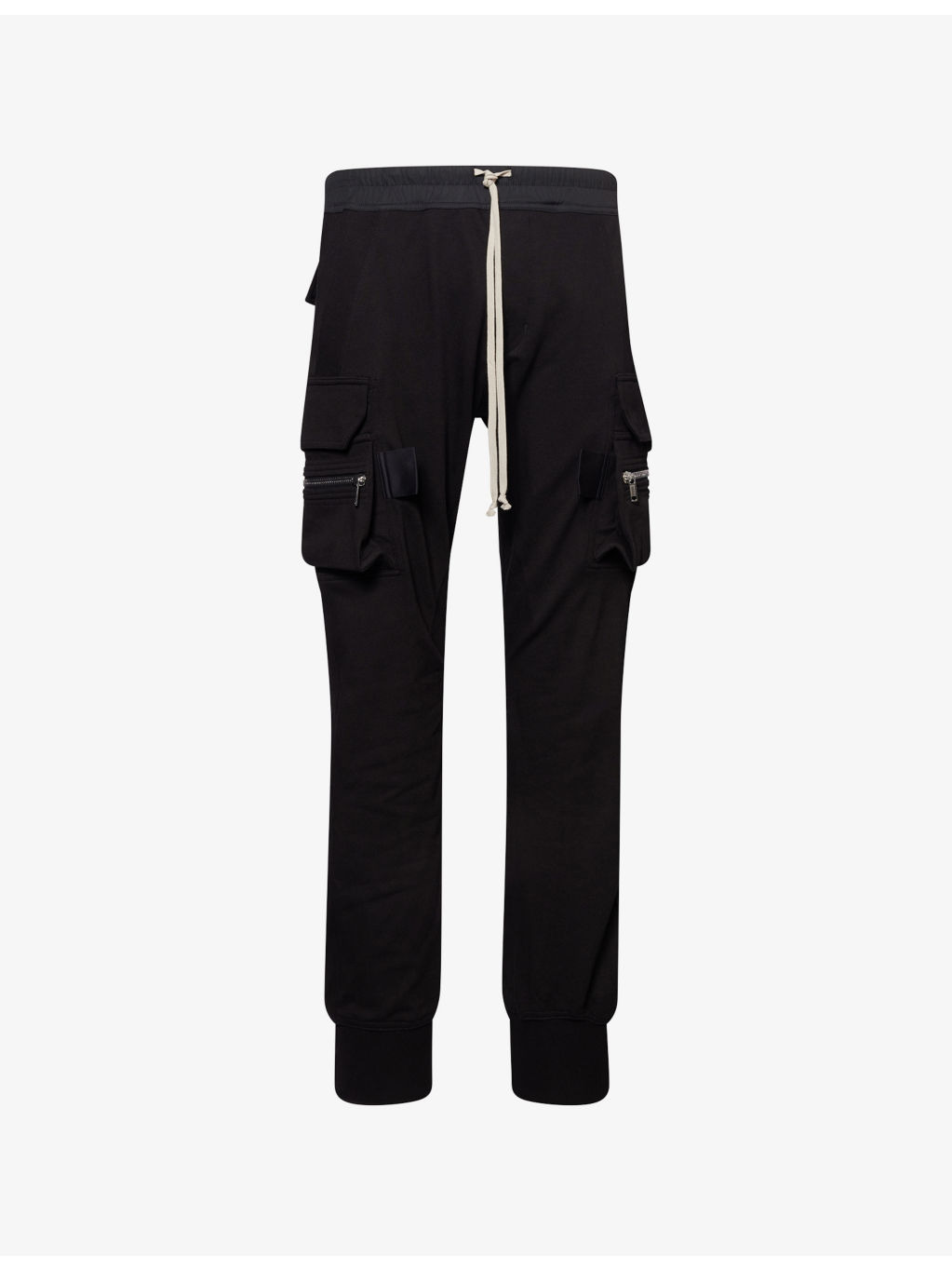 Mastodon Patch-Pocket Cotton-Jersey Cargo Trouser - 1