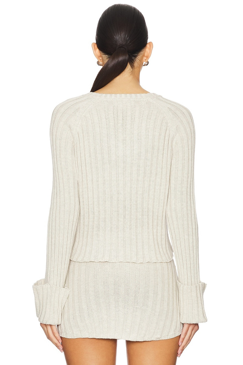 Frankies Bikinis Ashton Knit Sweater outlook