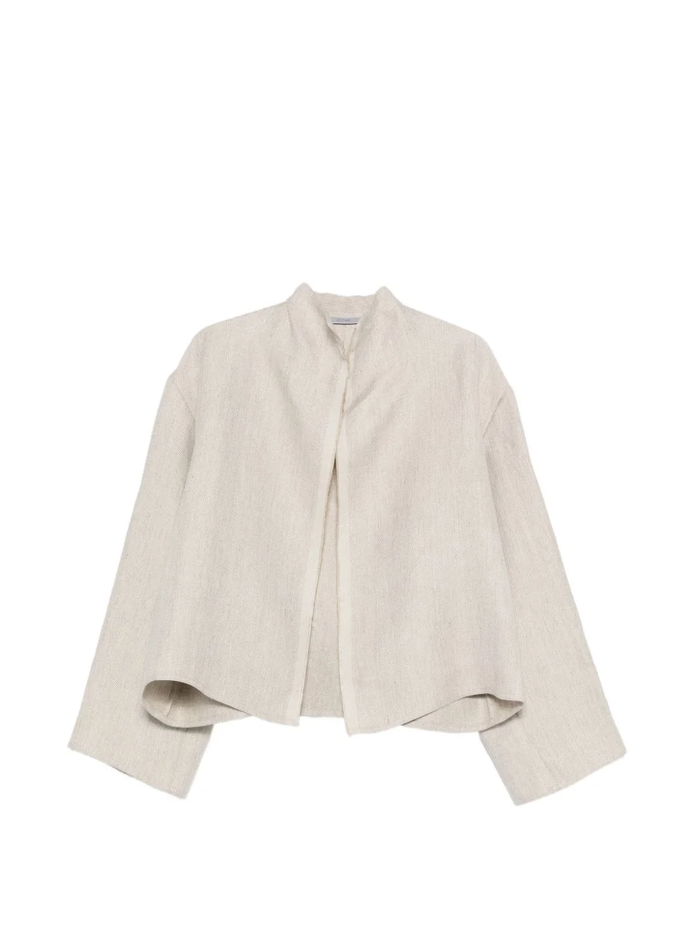 wide-sleeve cropped jacket - 1