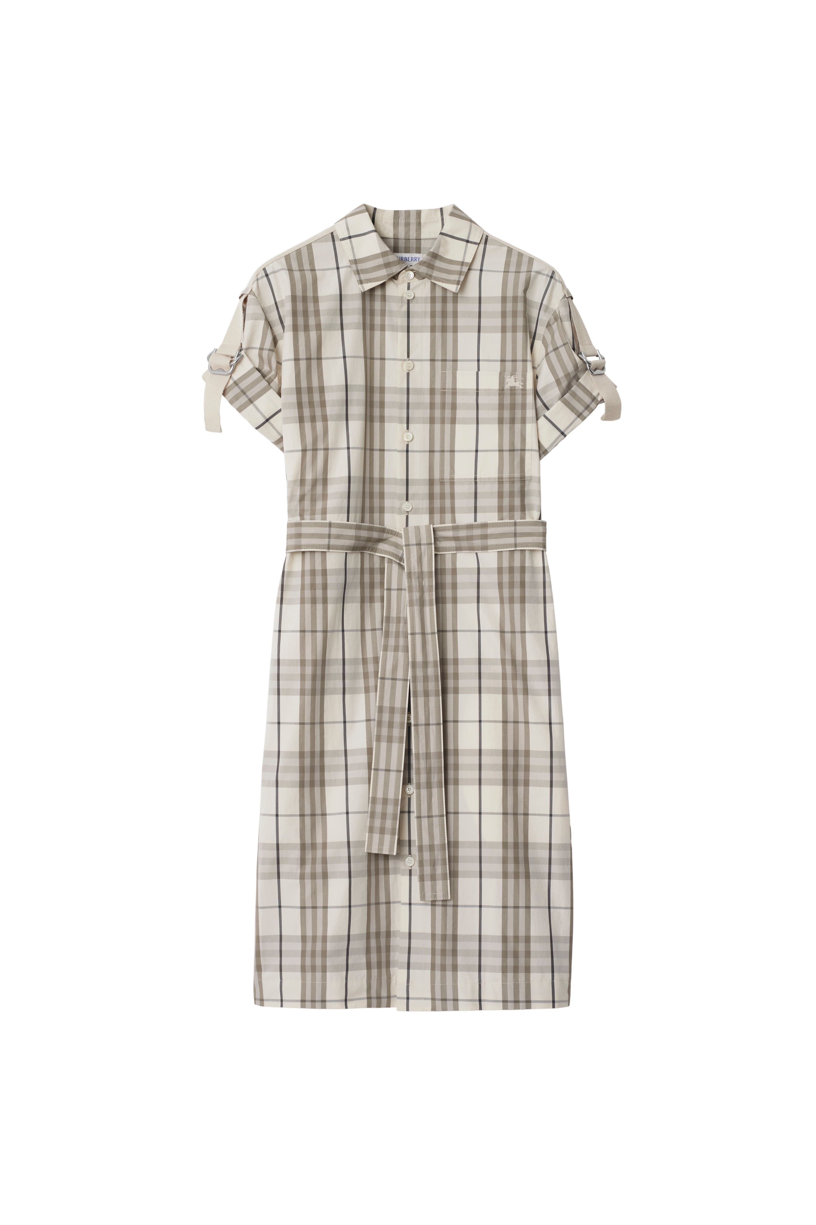 burberry Check Cotton Shirt Dress at Nordstrom - 2