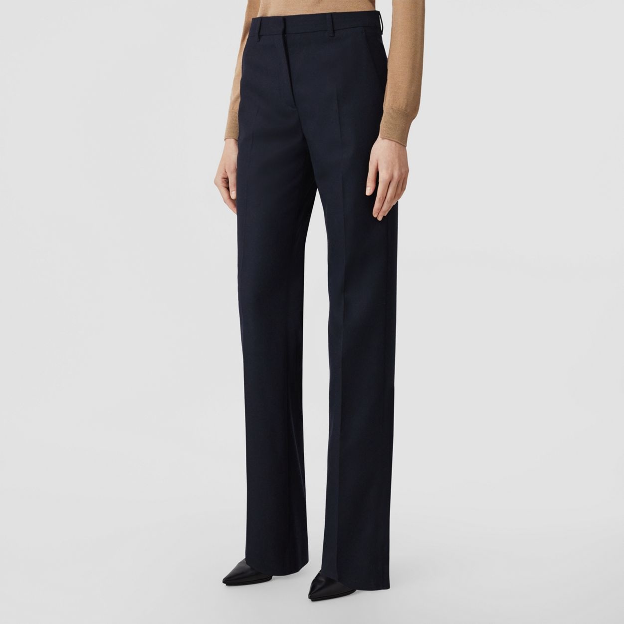 Wool Tailored Trousers - 4