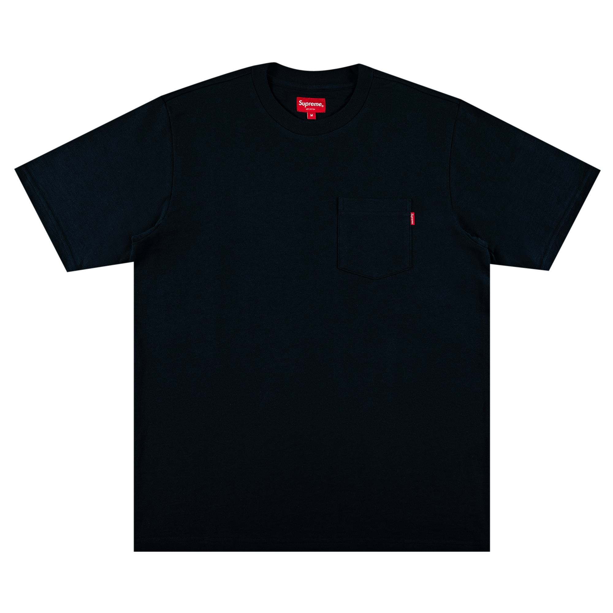 Supreme Short-Sleeve Pocket Tee 'Navy' - 1