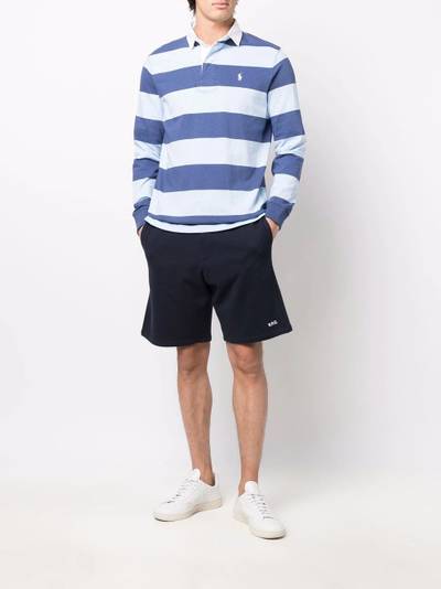 A.P.C. Clement logo track shorts outlook