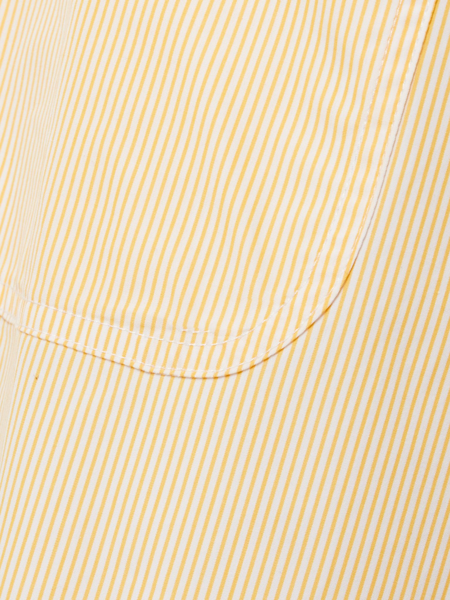 Main St. striped cotton-poplin wide-leg pants Off-white - 5