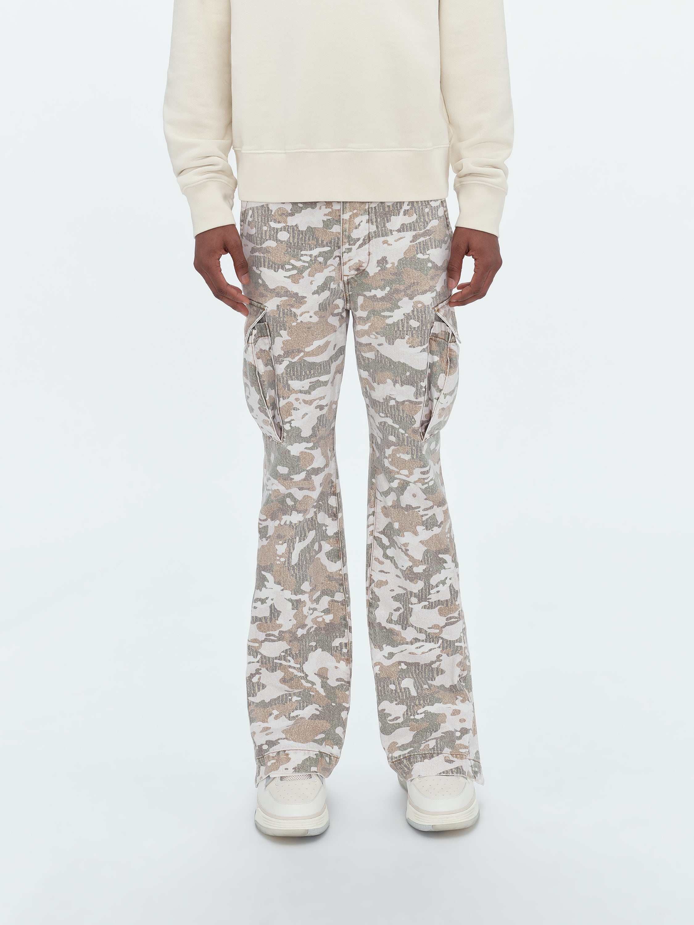 M65 CAMO CARGO KICK FLARE - 3