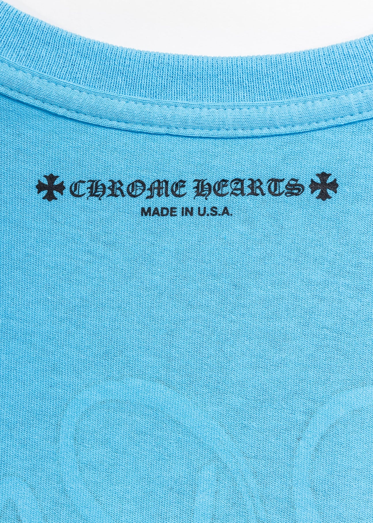 限定コラボ【Chrome Hearts x Matty Boy】brand-new Tshirt blue Chrome Hearts Chrome Hearts x Matty Boy Brain New Short