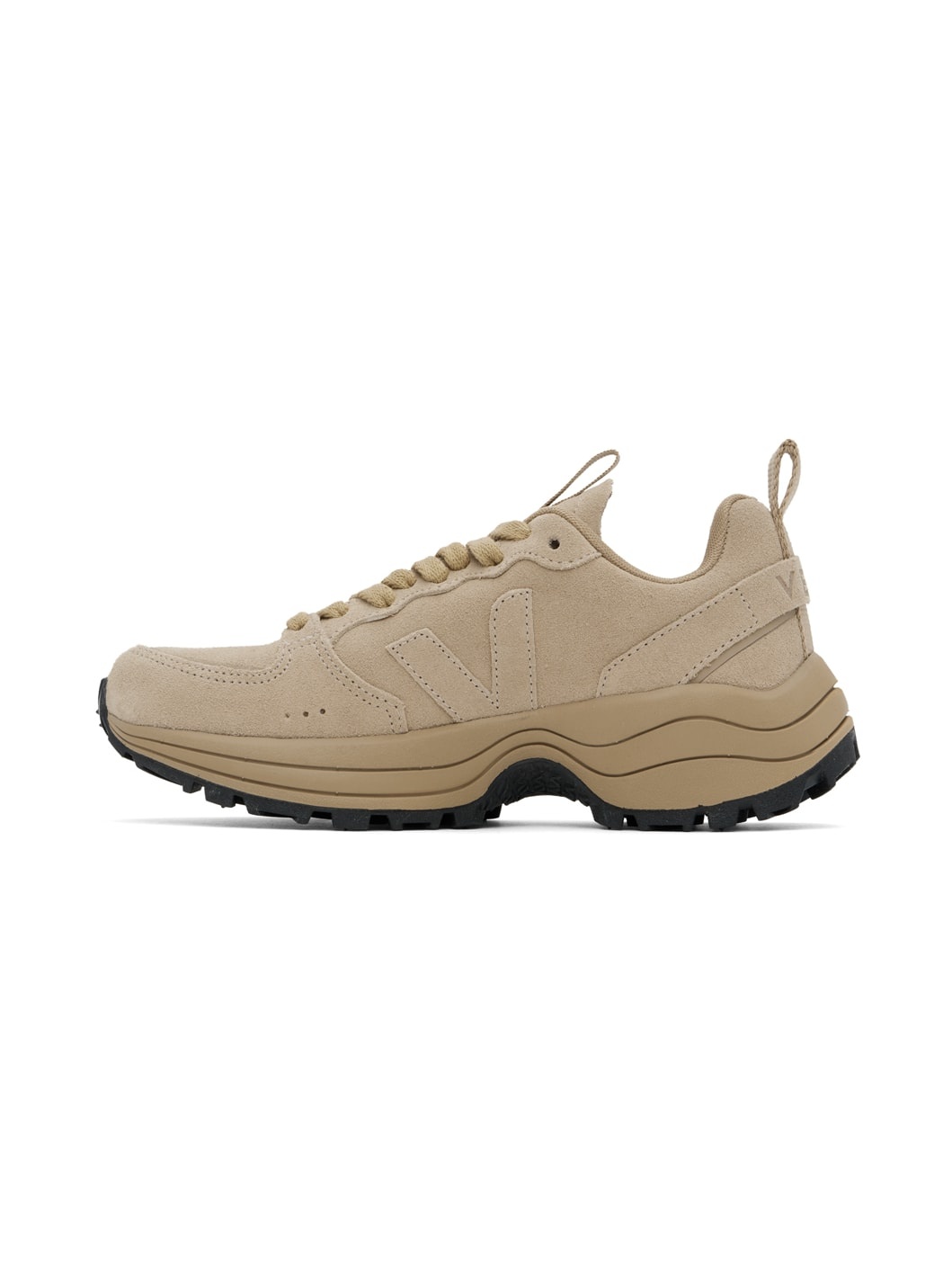 Beige Venturi Suede Sneakers - 3