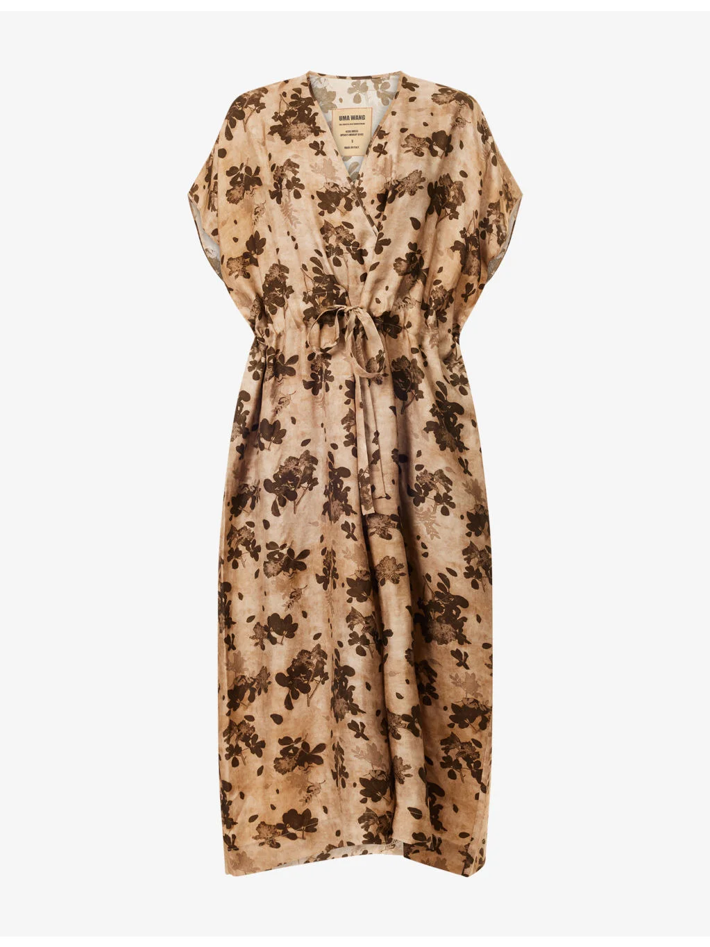 Acre V-Neck Woven Midi Dress - 1