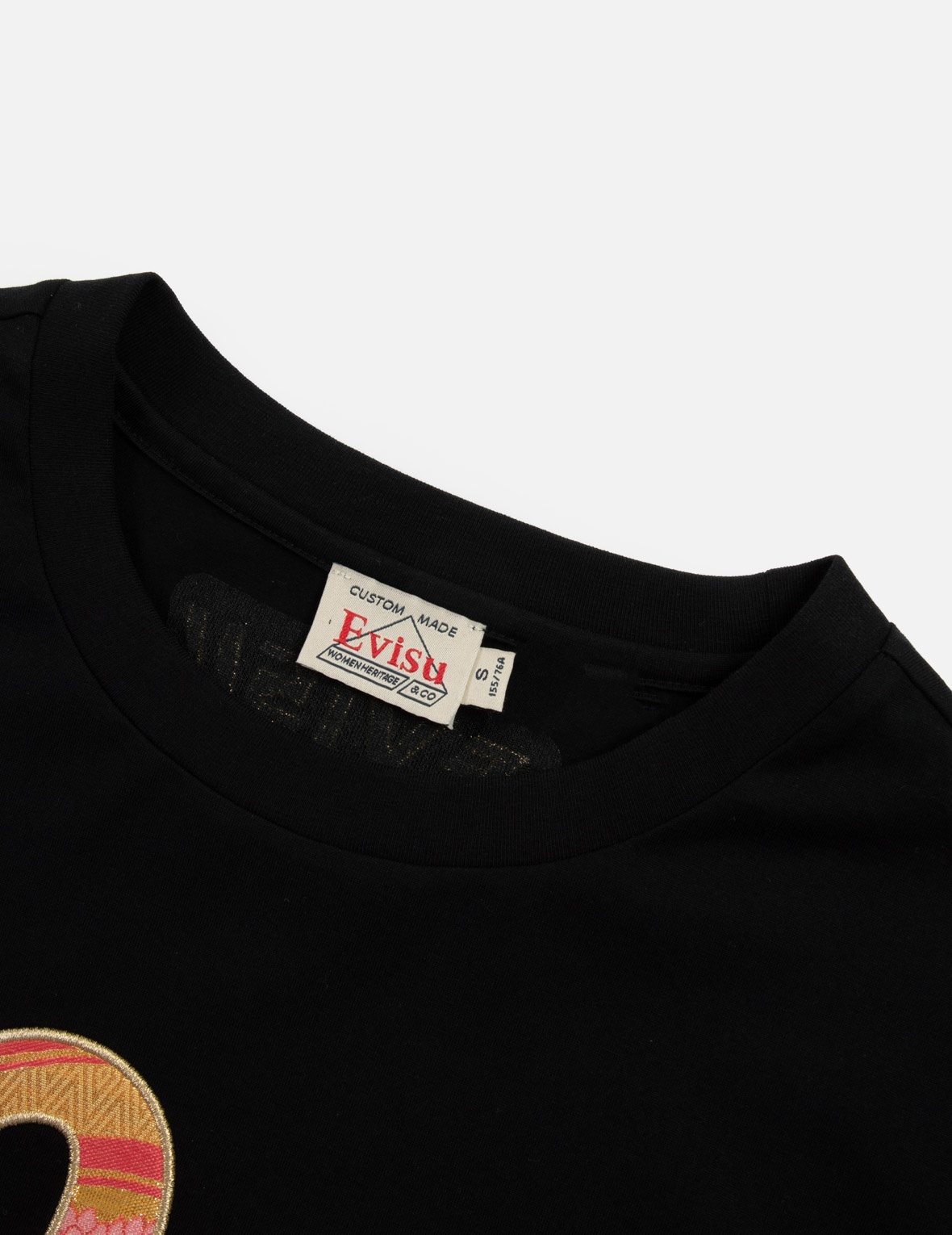 BROCADE SEAGULL APPLIQUÉ DROP-SHOULDER T-SHIRT - 9