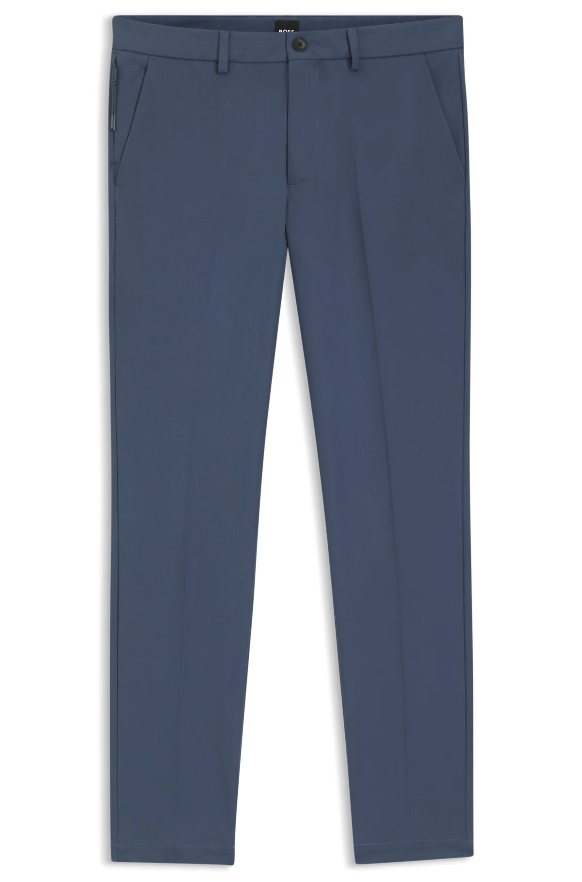 SLIM-FIT TROUSERS IN A STRETCH COTTON BLEND - 1