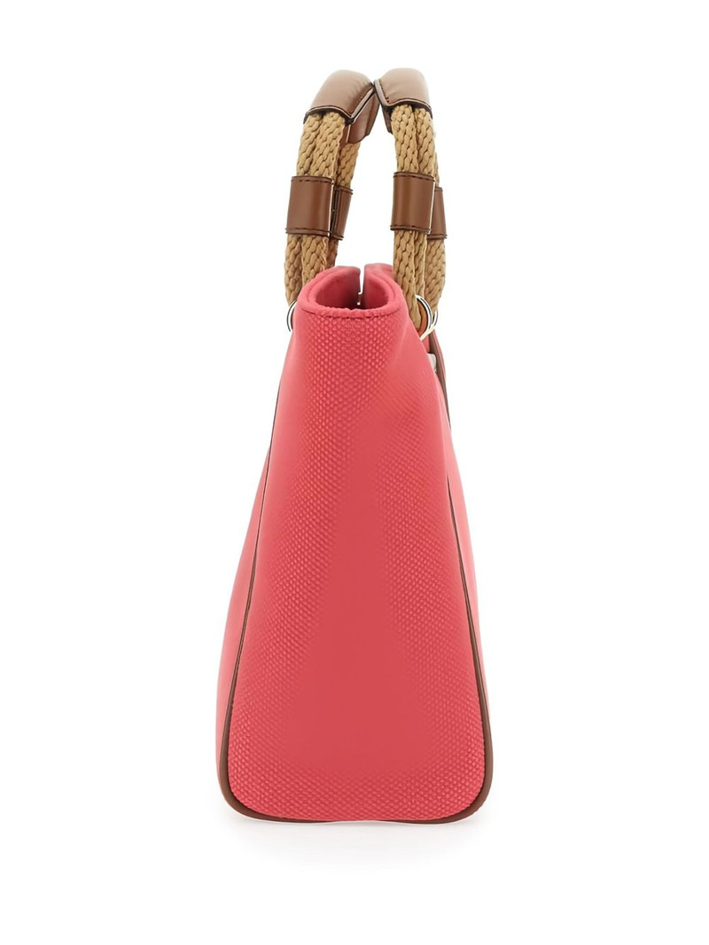 Talia logo-lettering tote bag 3