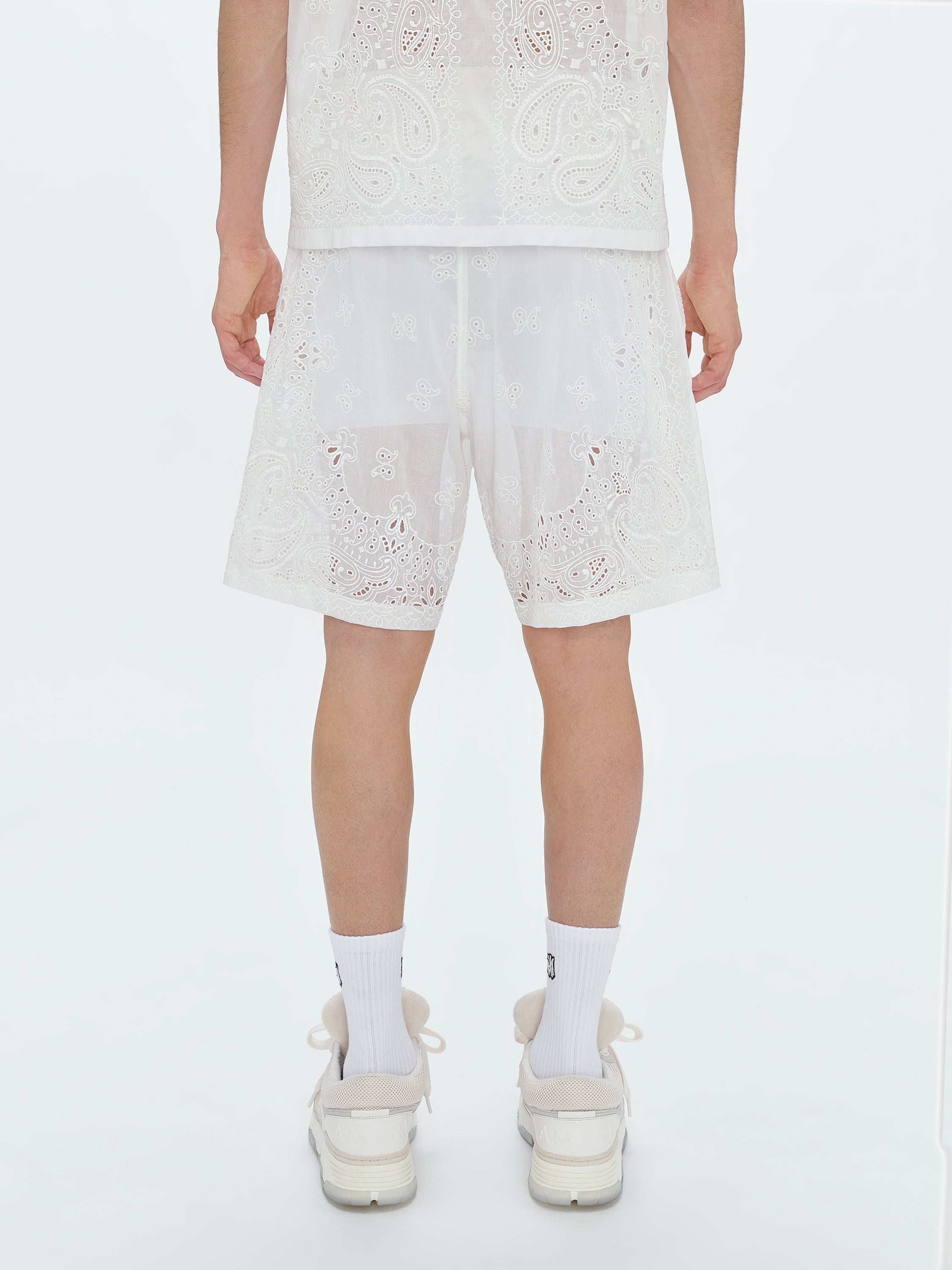 BANDANA LACE SHORT - 5
