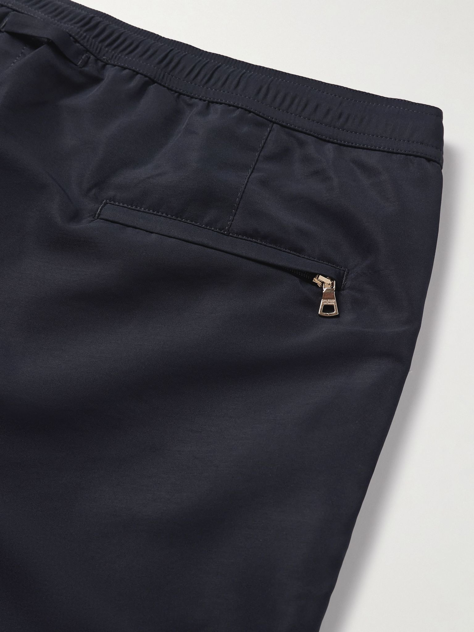 Dane Straight-Leg Long-Length Swim Shorts Navy - 4