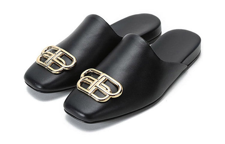 (WMNS) Balenciaga Cosy Mule 'Black' 590935-WA72I-1088 - 4