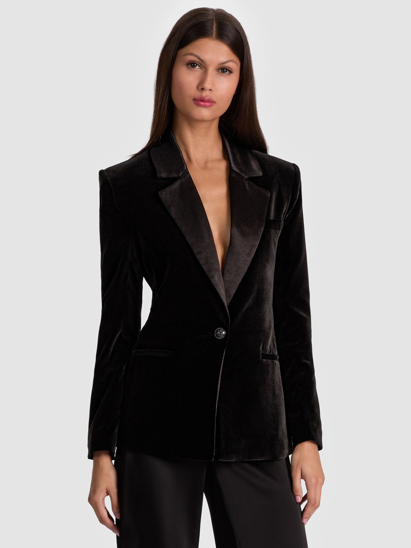 SILAS VELVET BLAZER 2