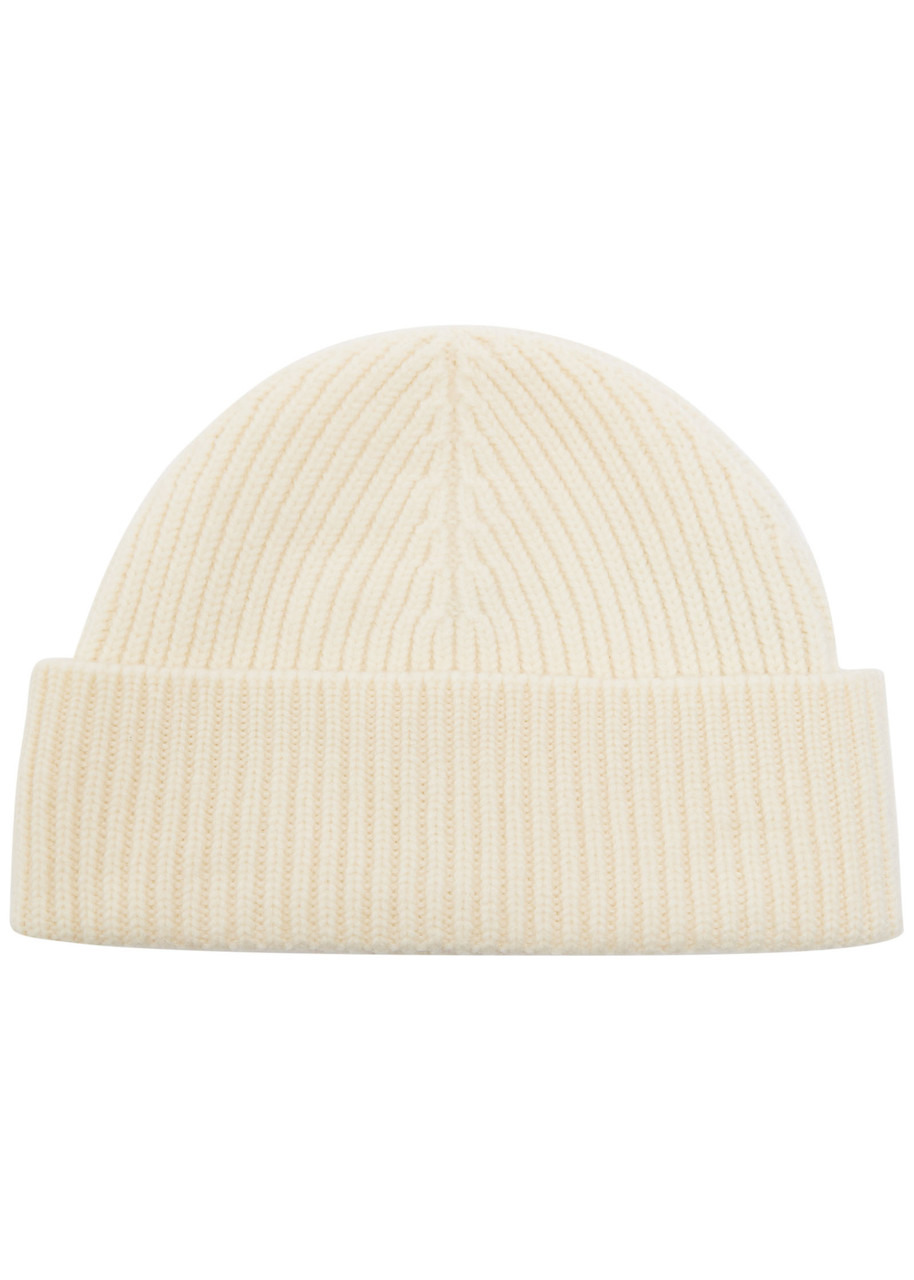 Ami Paris Logo-embroidered Wool Beanie - 2