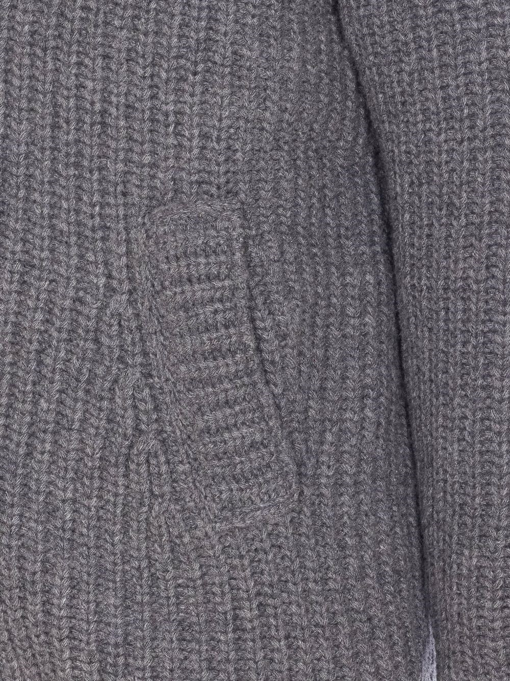 Wool knitted jacket - 4