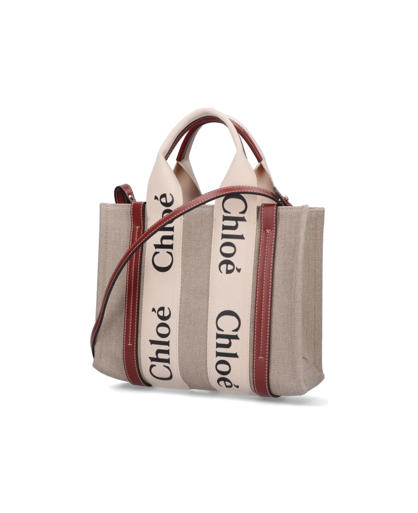 'woody' Small Tote Bag - 4