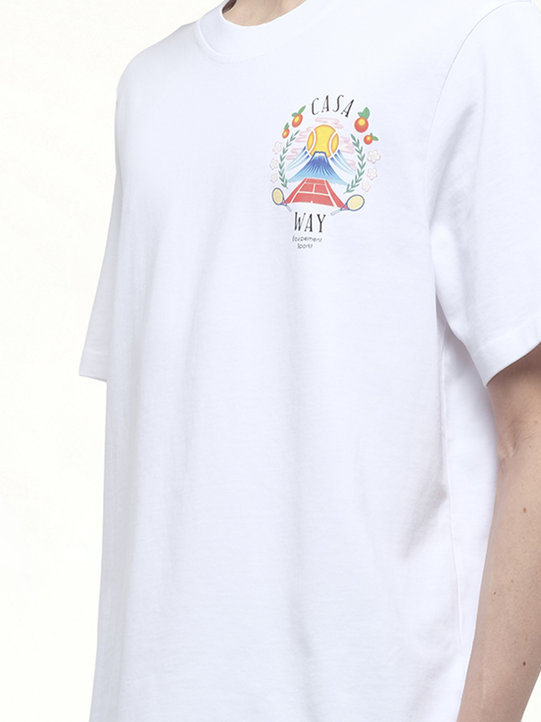 Casaway Mountain T-Shirt in White - 3