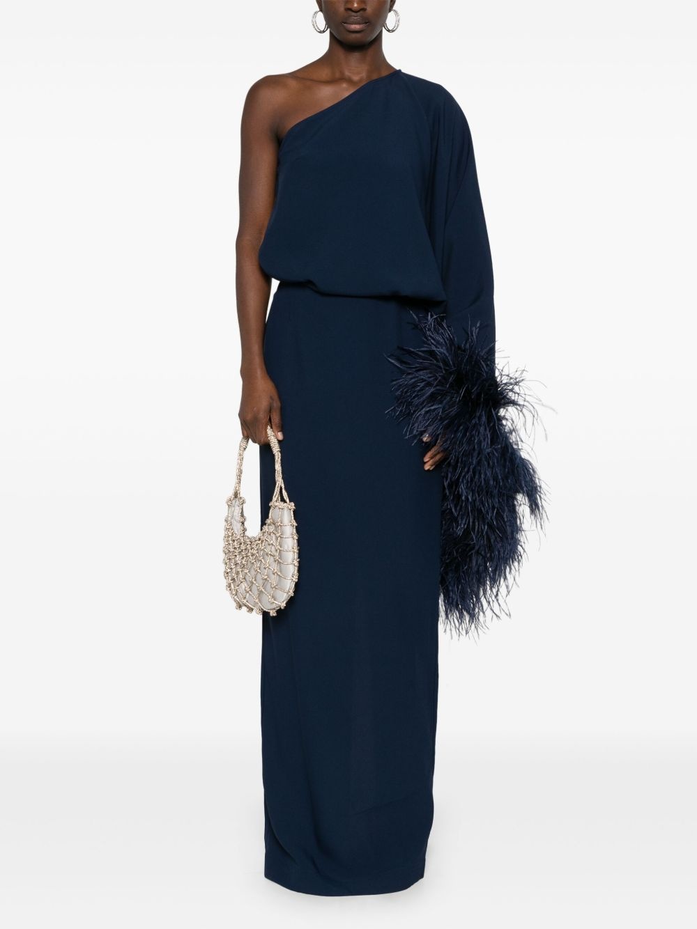 Feathered Eternity maxi dress - 2
